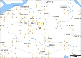 map of Bame