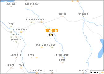 map of Bamga