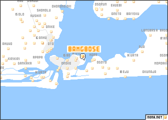 map of Bamgbose