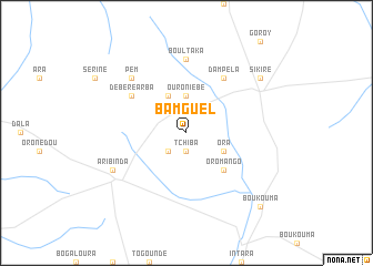 map of Bamguèl