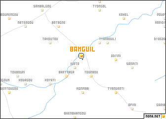 map of Bamguil