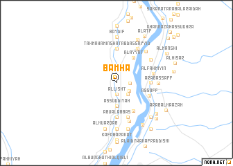 map of Bamhā