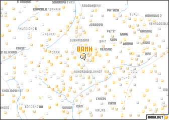 map of Bamh