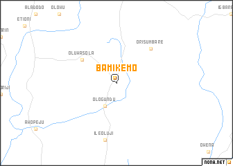 map of Bamikemo