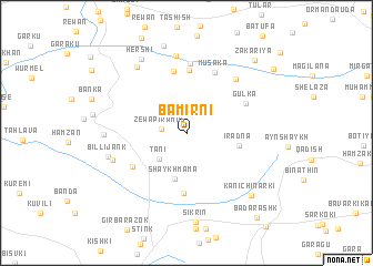 map of Bamirni