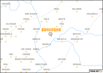 map of Bamkpoma