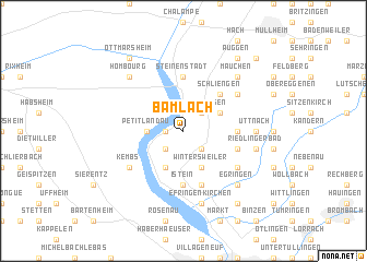 map of Bamlach