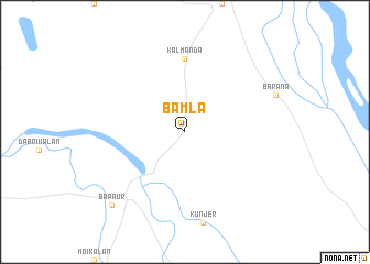 map of Bāmla