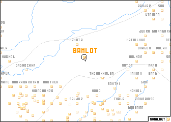 map of Bamlot