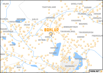 map of Bamlūr