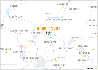 map of Bammatyurt