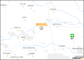 map of Bammel