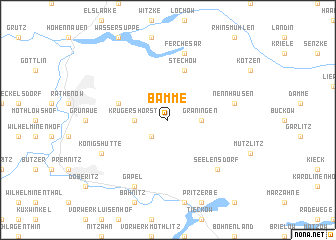 map of Bamme