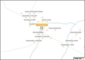 map of Bâmnák