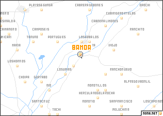 map of Bamoa