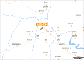 map of Bamoko