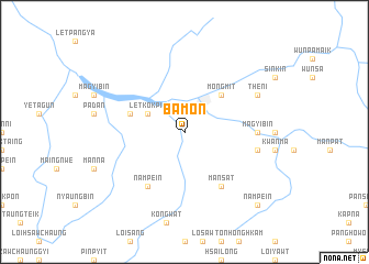 map of Bamon