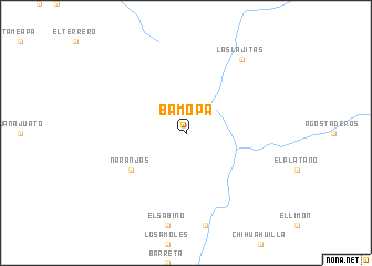 map of Bamopa