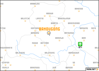 map of Bamougong