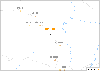 map of Bamoun I