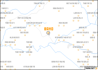 map of Bamo