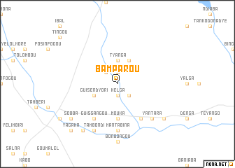 map of Bamparou