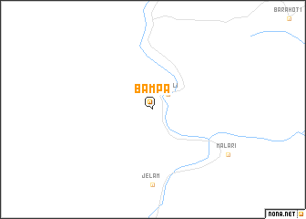 map of Bāmpa
