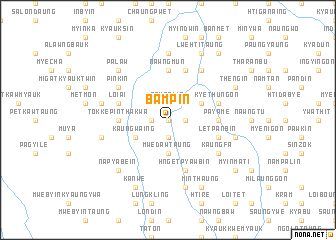 map of Bampin