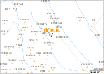 map of Bampleu