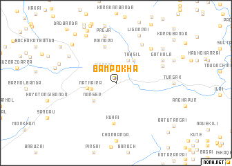map of Bāmpokha