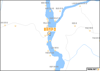 map of Bampo