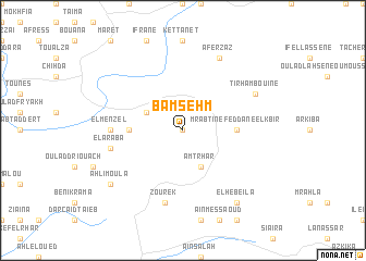 map of Bam Sehm