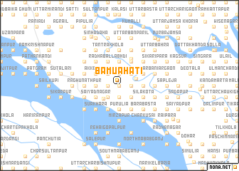 map of Bāmuāhāti