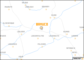 map of Bamuco