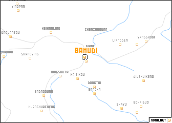 map of Bamudi