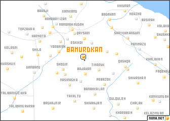 map of Bāmurdkān