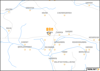 map of Bām