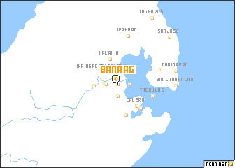 map of Banaag