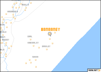 map of Banaaney