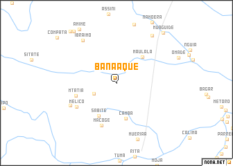 map of Banaaque