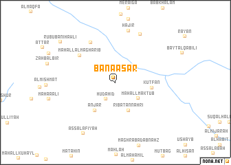 map of Banā ‘Asar