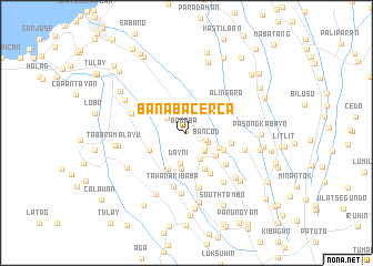 map of Banaba Cerca