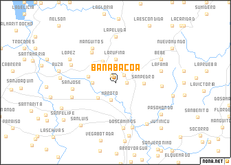map of Banabacoa