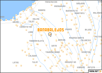 map of Banaba Lejos