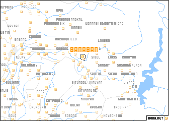 map of Banaban