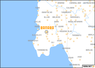 map of Banaba