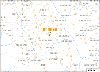 map of Banaba