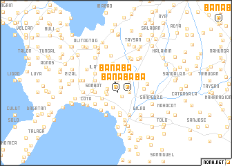 map of Banaba