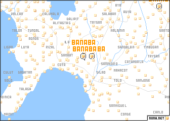 map of Banaba