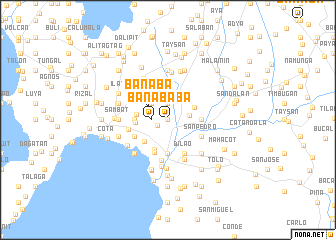 map of Banaba